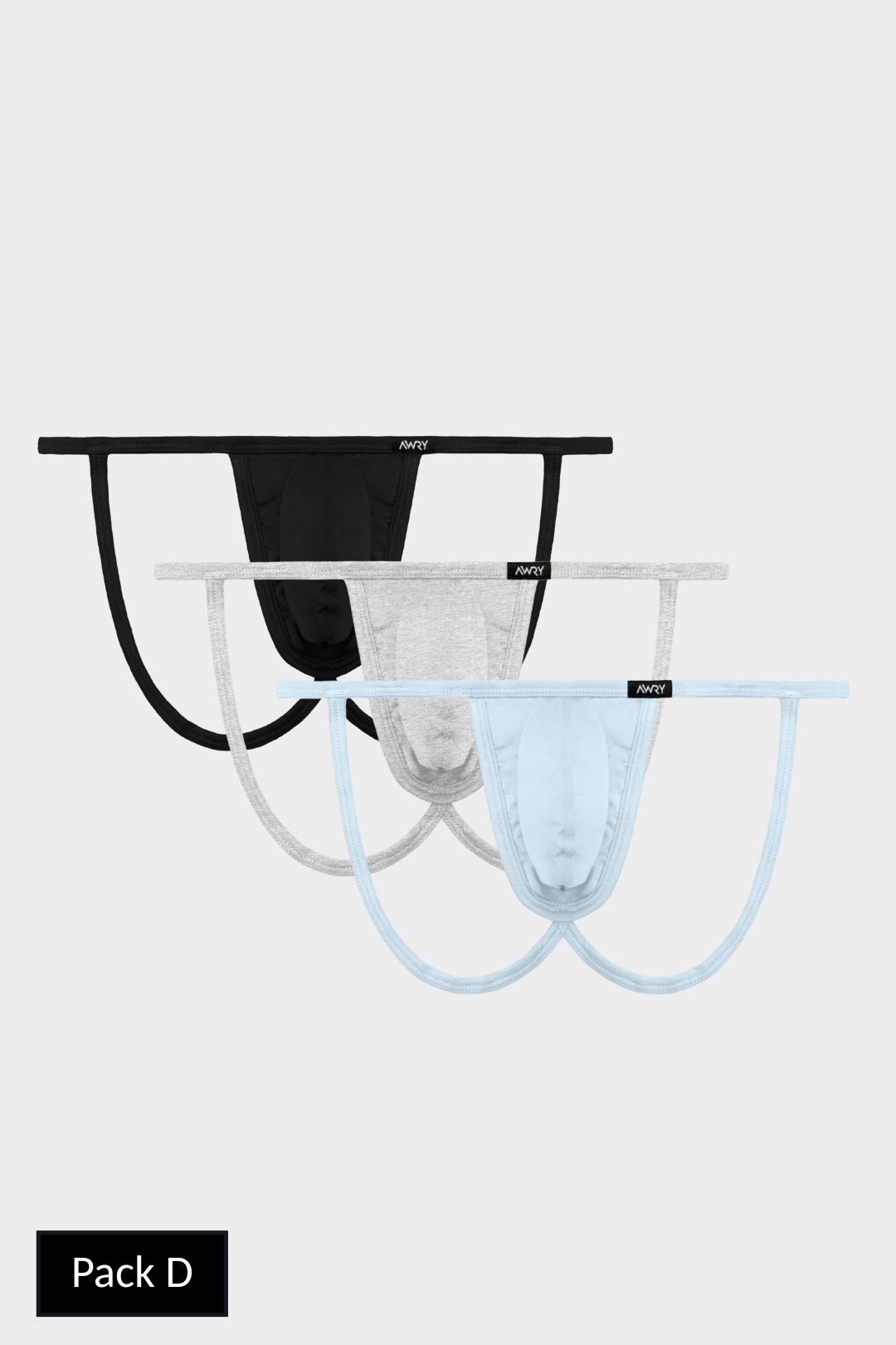 3 Pack ESSENTIAL String Jockstrap