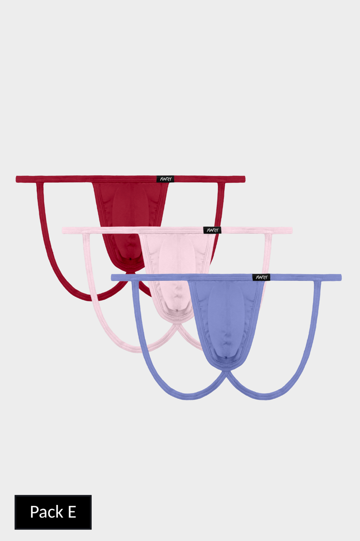 3 Pack ESSENTIAL String Jockstrap