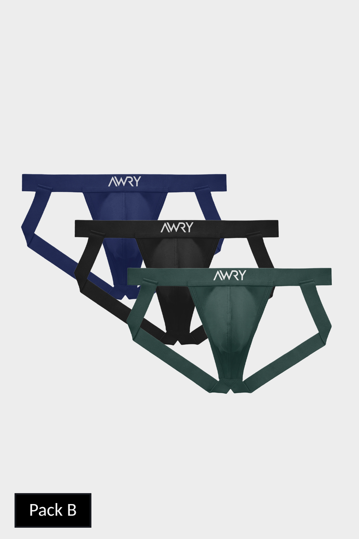 3 Pack ESSENTIAL Jock Thong