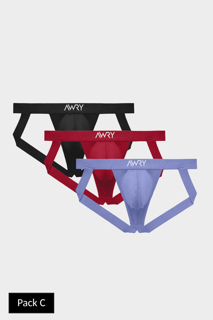 3 Pack ESSENTIAL Jock Thong
