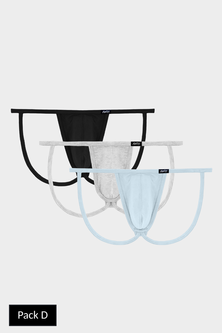 3 Pack ESSENTIAL String Jock Thong