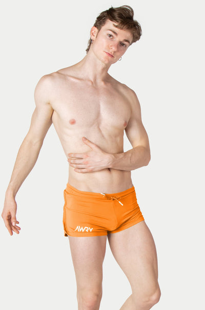 RETRO Jock Shorts - Tangerine