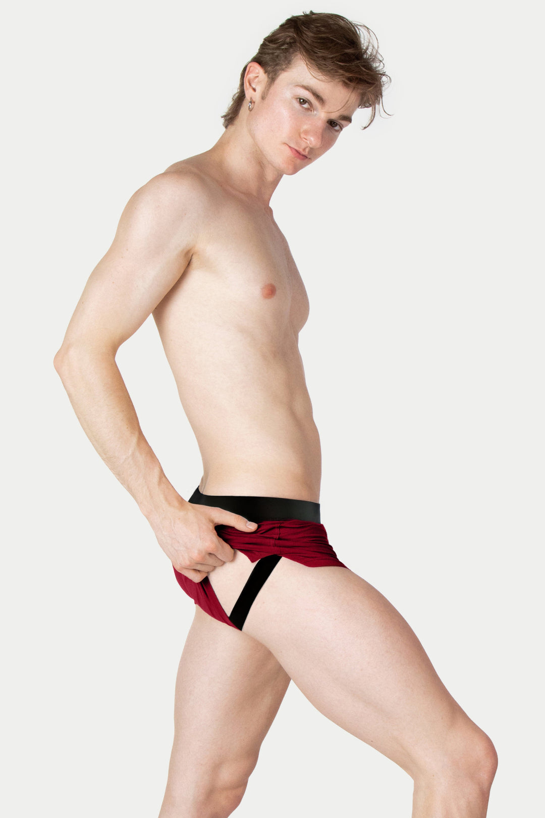 BOOST Jock Boxers - Burgundy