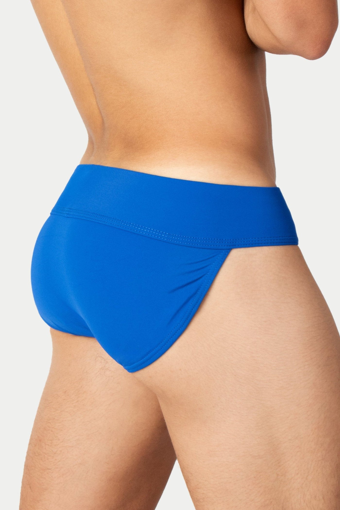 "Oops" THICK Swim Briefs - Blue