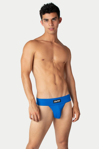 "Oops" THICK Swim Briefs - Blue