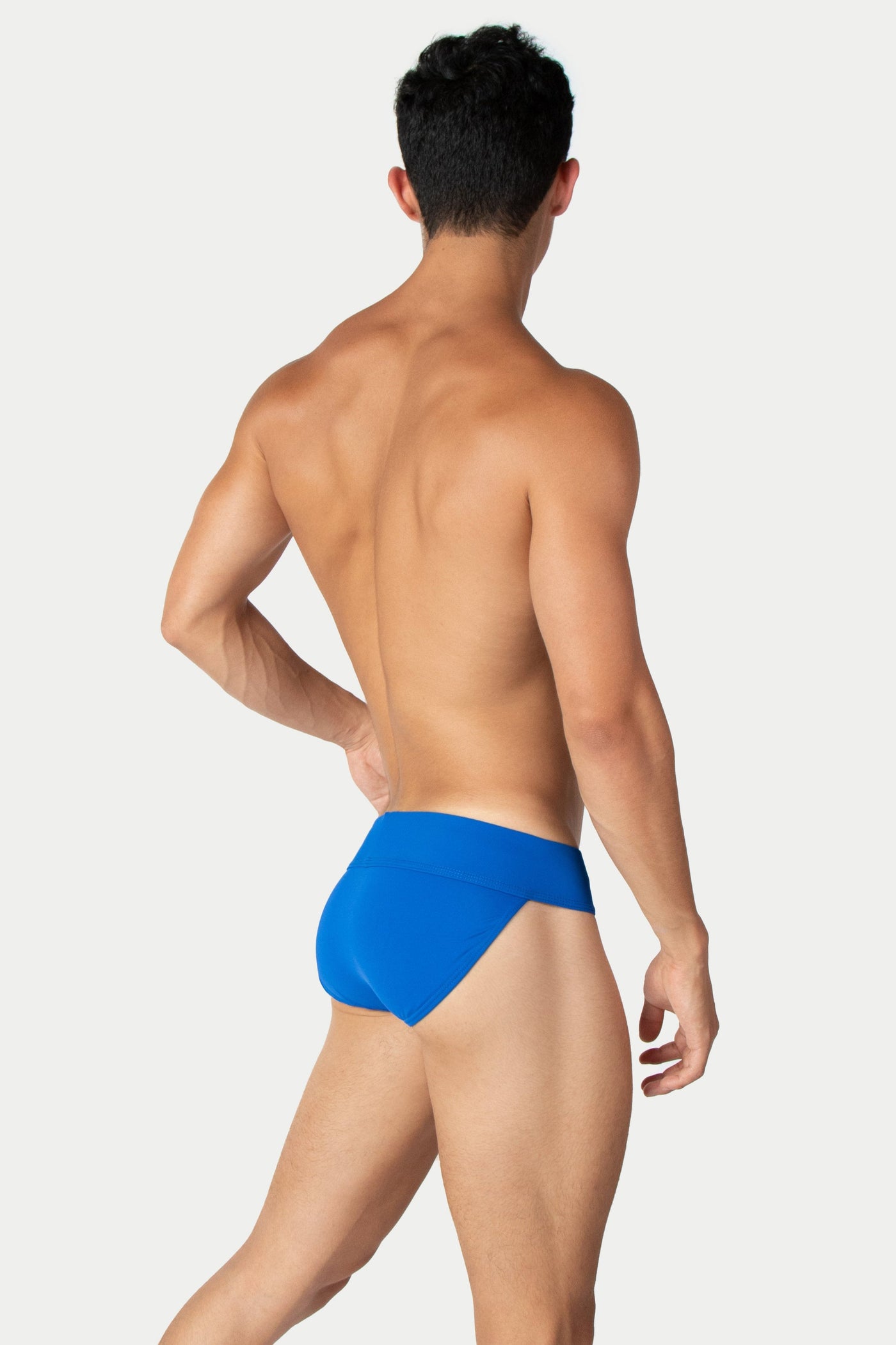 "Oops" THICK Swim Briefs - Blue