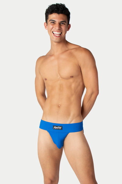 "Oops" THICK Swim Briefs - Blue