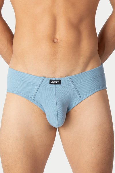 TEXTURE Briefs - Soft Blue