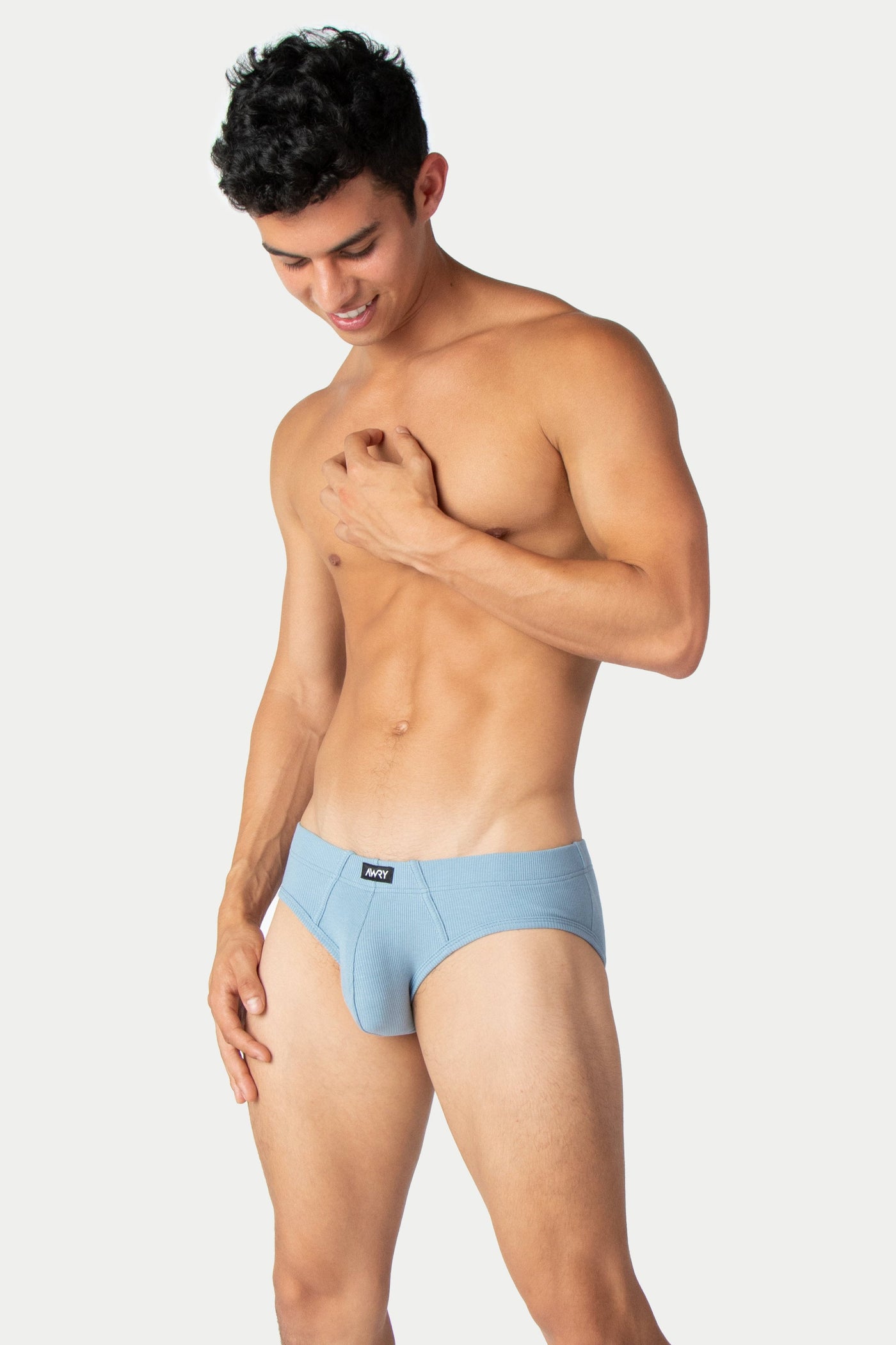 TEXTURE Briefs - Soft Blue