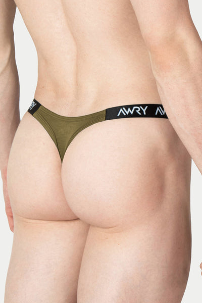 ALLURE Thong - Army Green