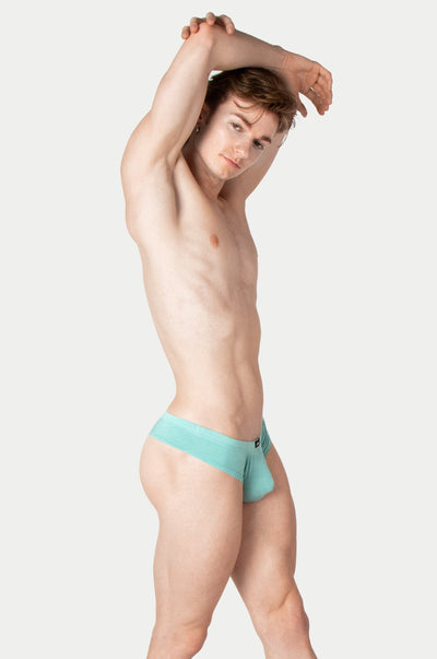 CHEEKY Thong Briefs - Turquoise