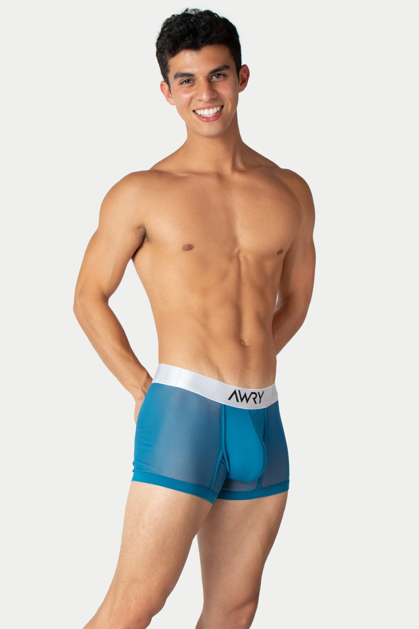 REVEAL Thong Trunks - Steel Blue