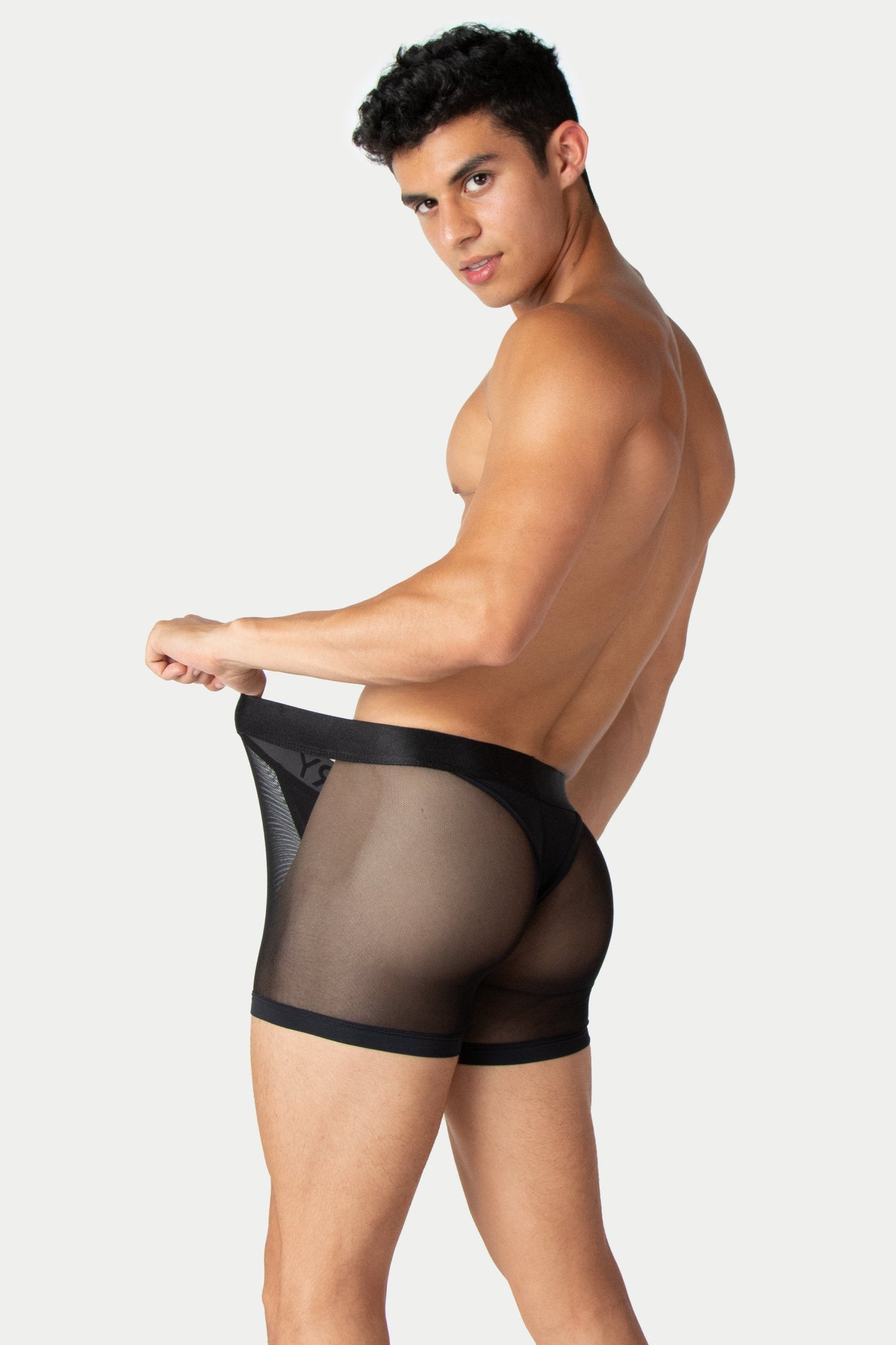 REVEAL Thong Trunks - Black