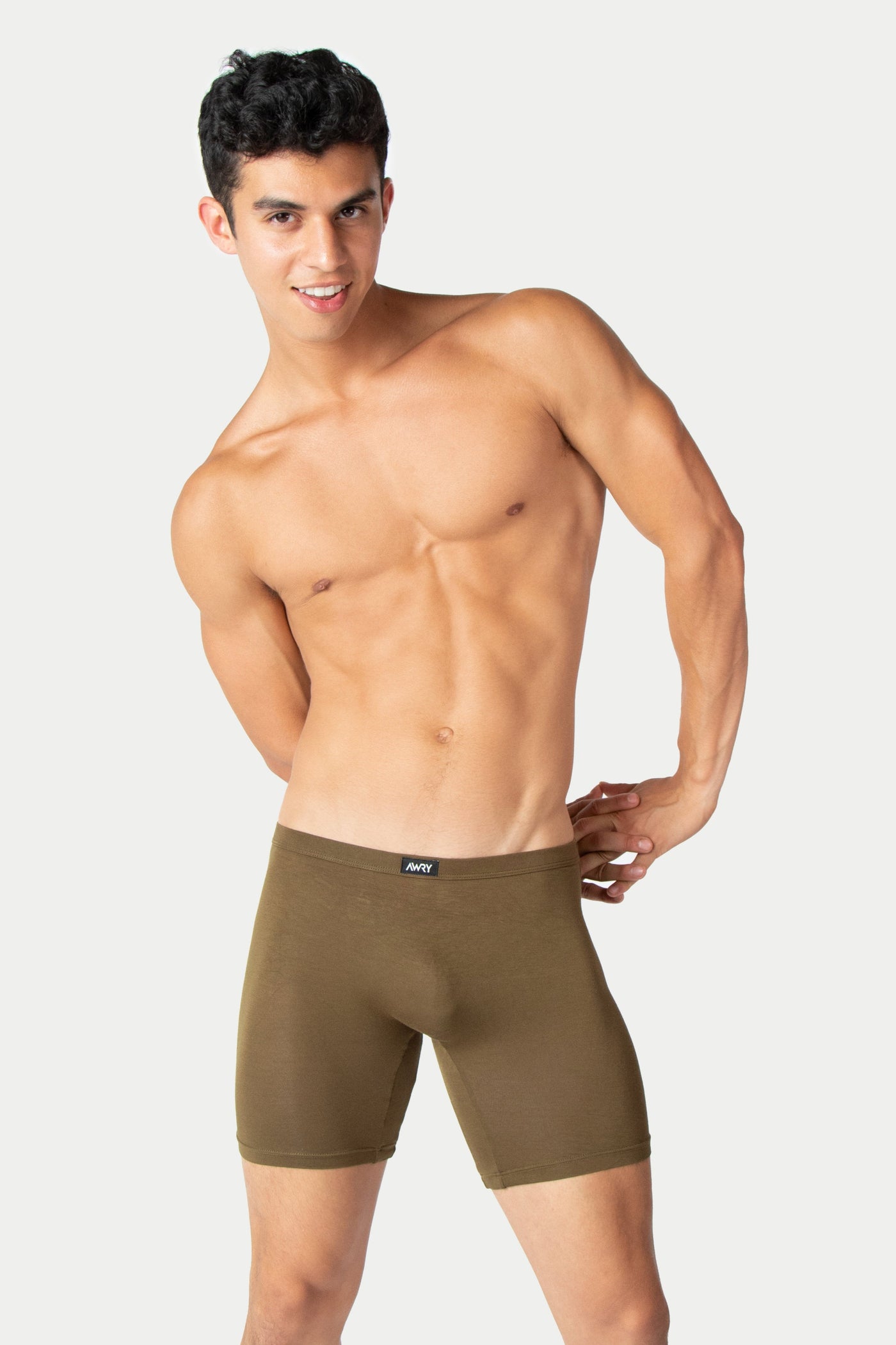 POUCHLESS Boxer Briefs - Army Green