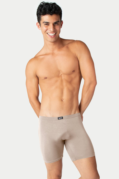 POUCHLESS Boxer Briefs - Bone