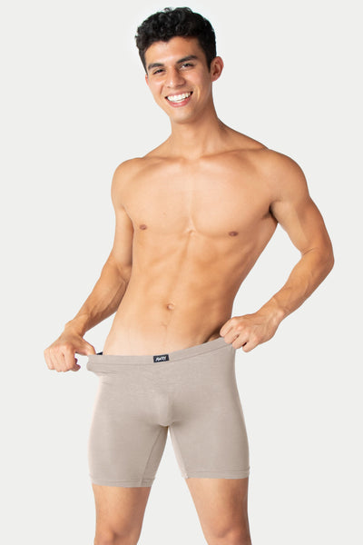 POUCHLESS Boxer Briefs - Bone