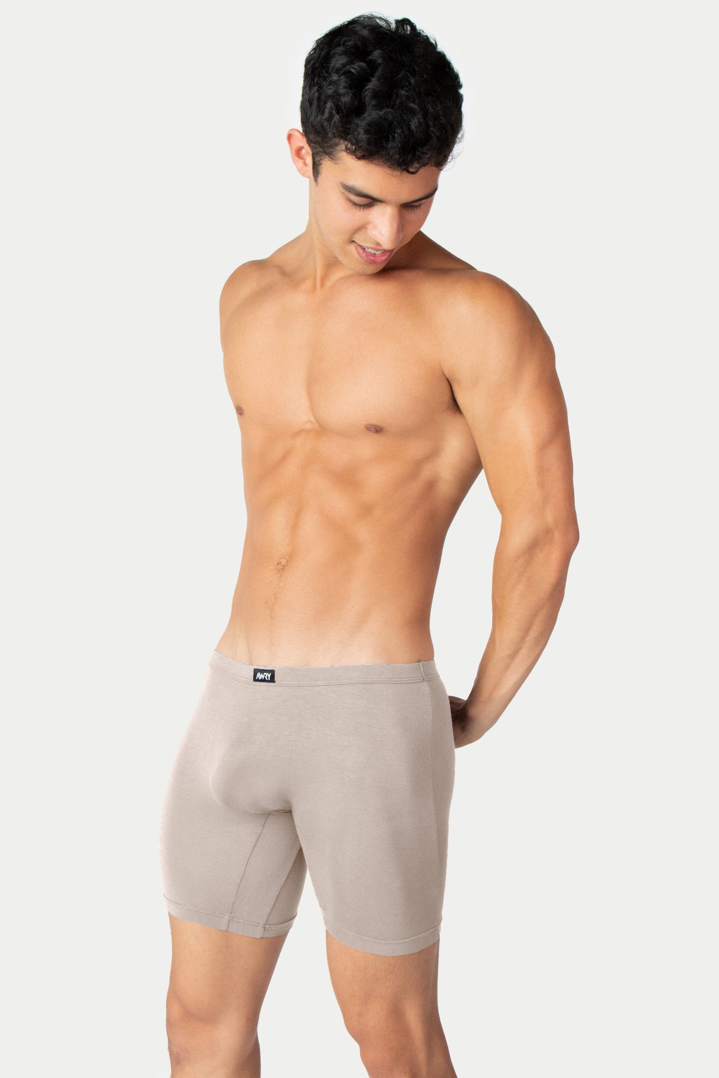 POUCHLESS Boxer Briefs - Bone