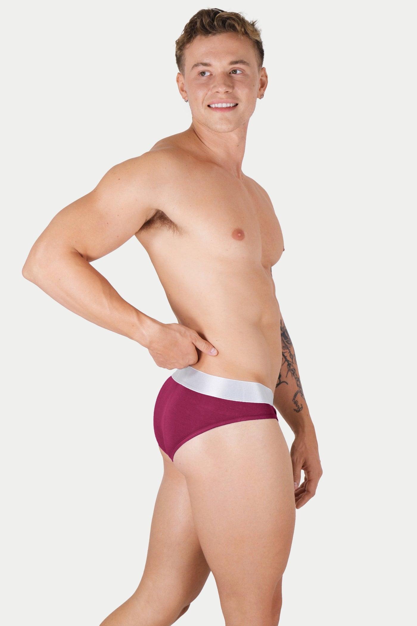 POCKET Briefs - Berry Red