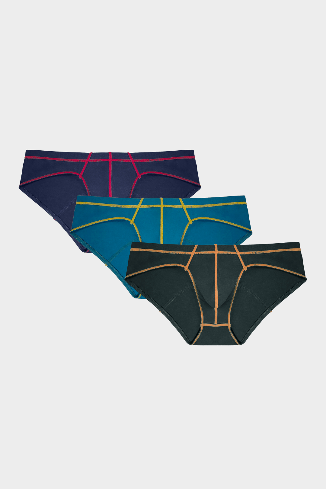 3 Pack ACCENT Briefs - AWRY