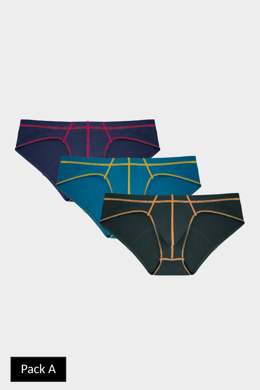3 Pack ACCENT Briefs - AWRY