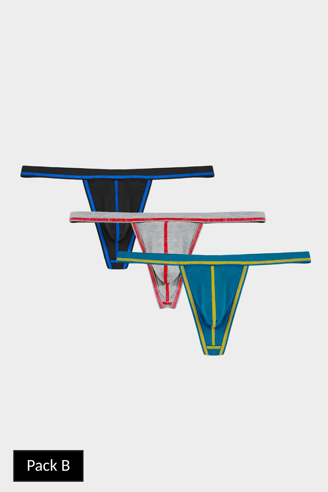 3 Pack ACCENT Thong - AWRY