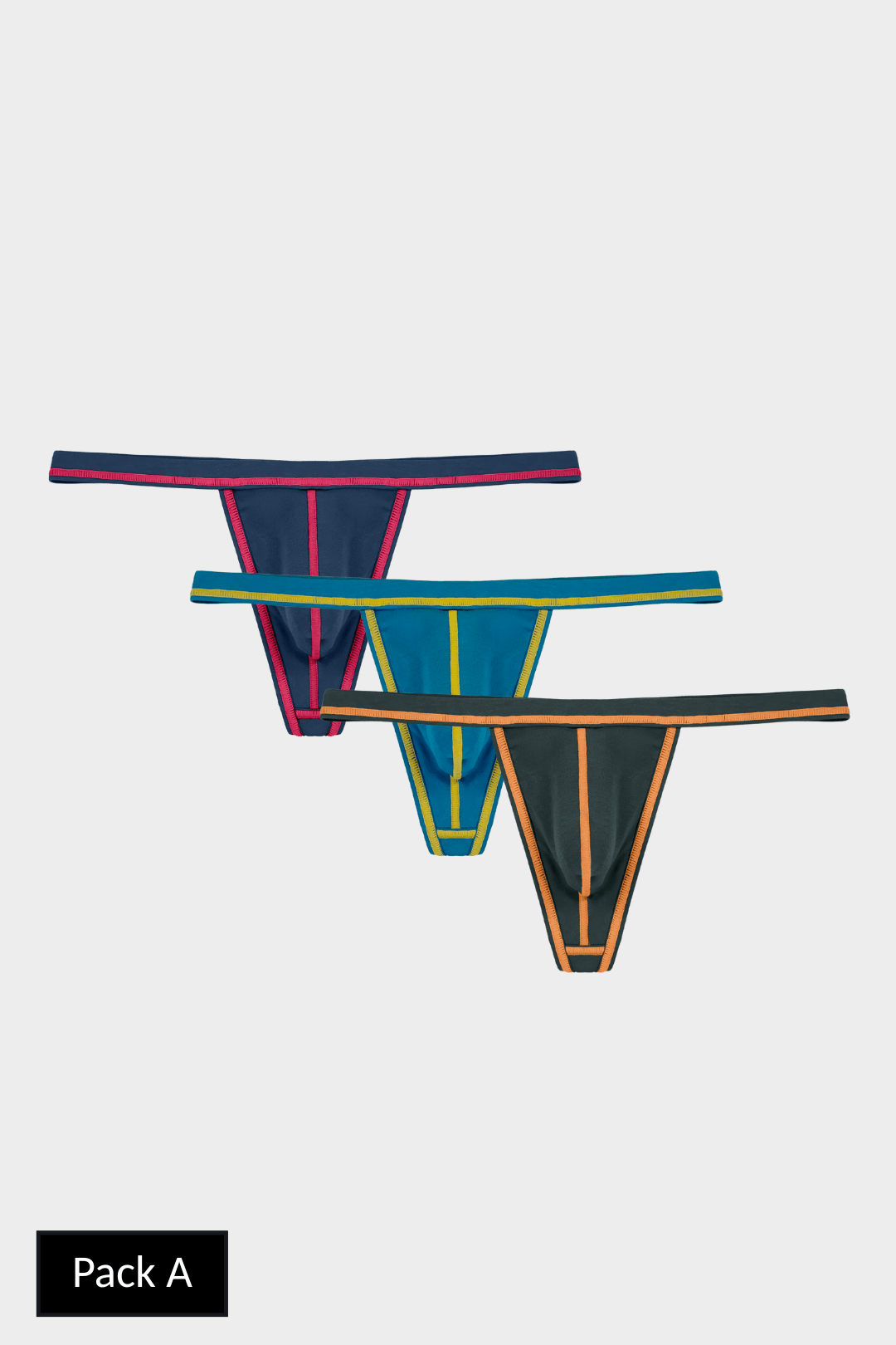 3 Pack ACCENT Thong - AWRY