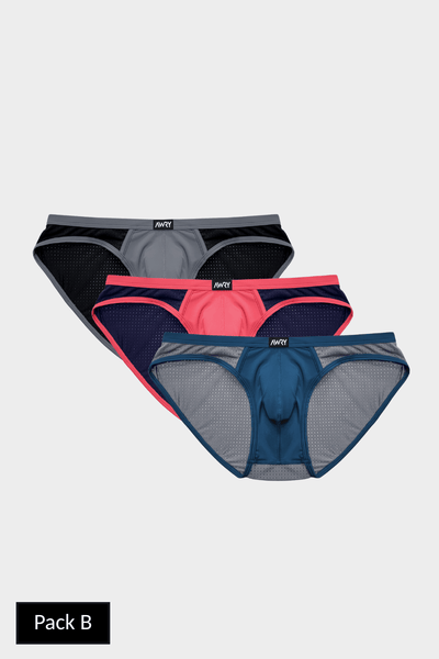 3 Pack AERO Bikini Briefs - AWRY