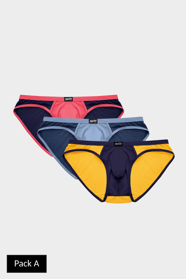 3 Pack AERO Bikini Briefs - AWRY