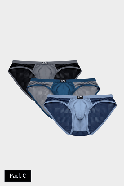 3 Pack AERO Bikini Briefs - AWRY