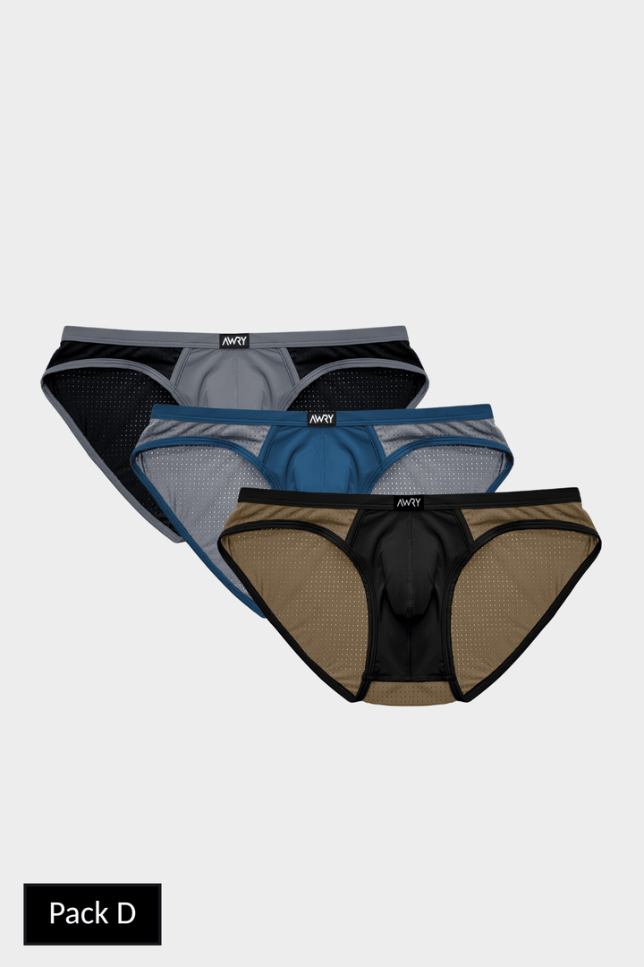 3 Pack AERO Bikini Briefs - AWRY
