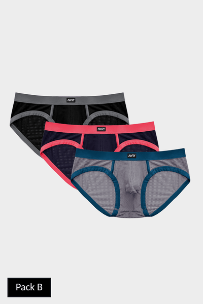 3 Pack AERO Briefs - AWRY