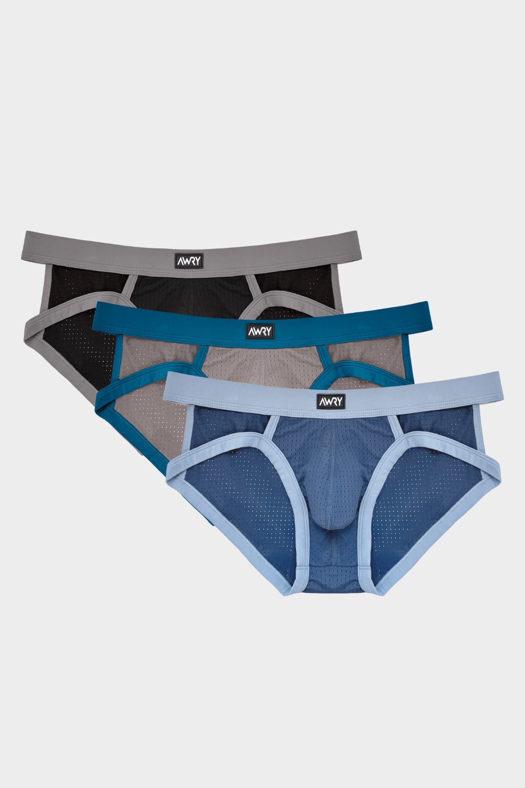 3 Pack AERO Strap Briefs - AWRY