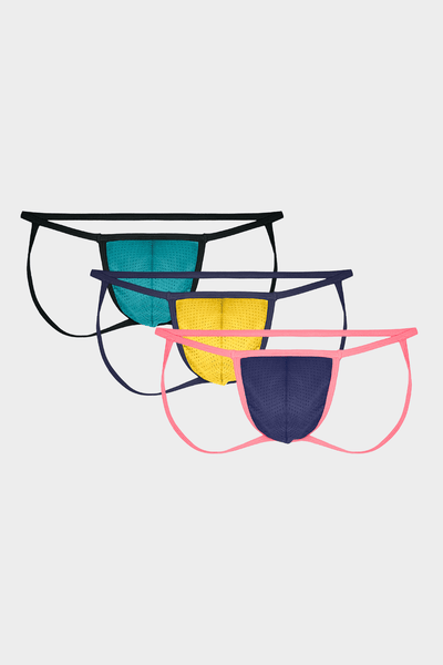 3 Pack AERO String Jockstrap - AWRY