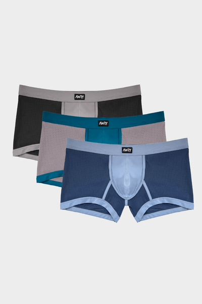 3 Pack AERO Thong Trunks - AWRY