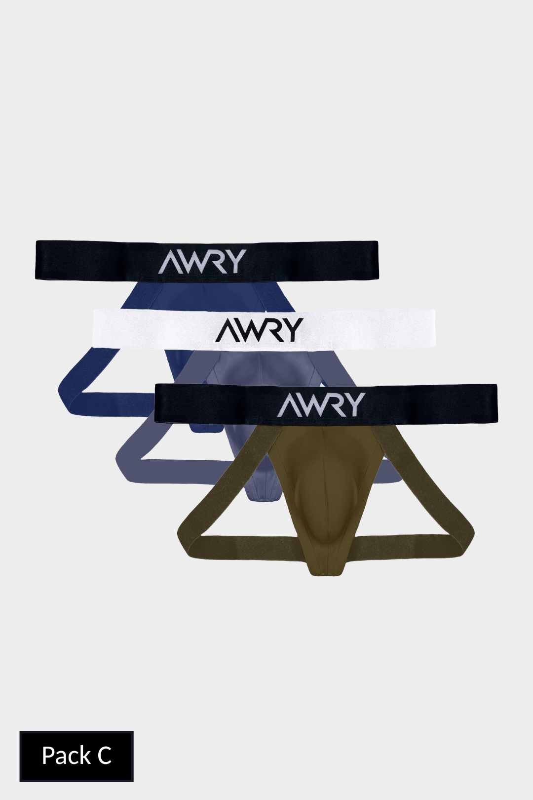 3 Pack APEX Jock Thong - AWRY