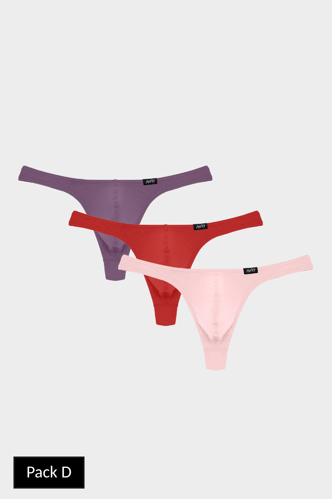 3 Pack COMFORT Thong - AWRY