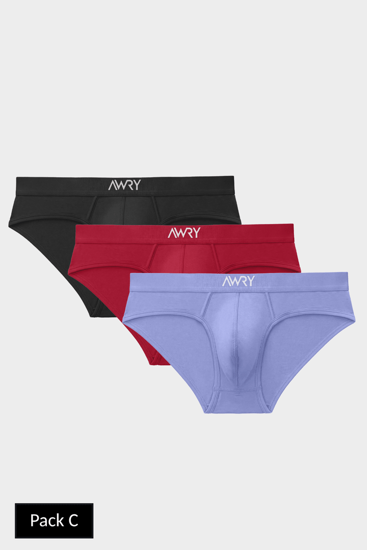 3 Pack ESSENTIAL Briefs - AWRY