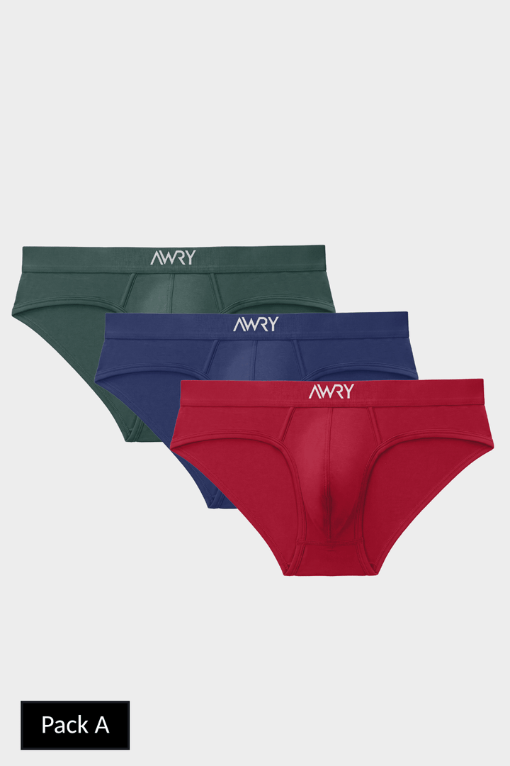 3 Pack ESSENTIAL Briefs - AWRY