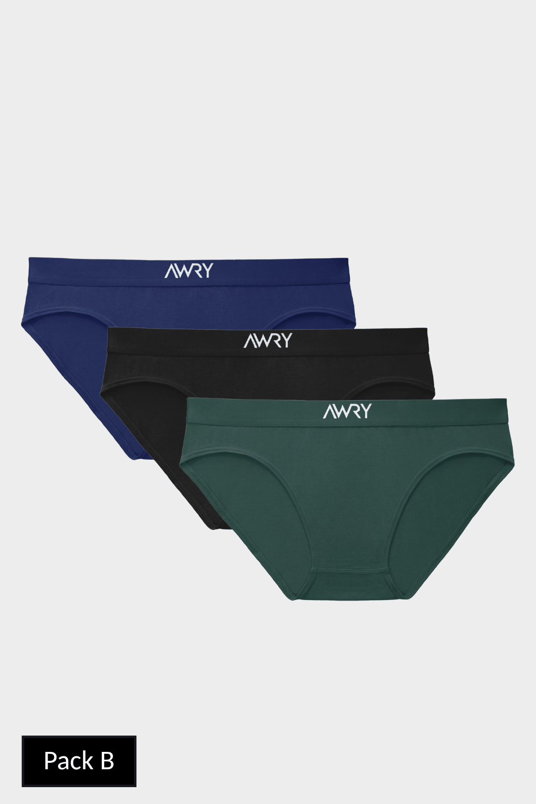 3 Pack ESSENTIAL Slip Briefs - AWRY