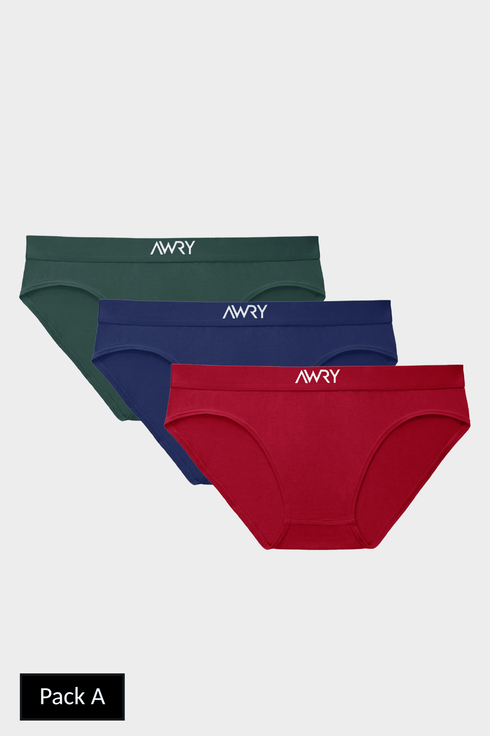3 Pack ESSENTIAL Slip Briefs - AWRY