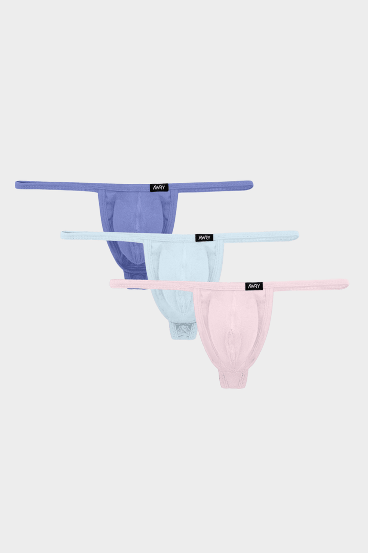 3 Pack ESSENTIAL String Thong - AWRY