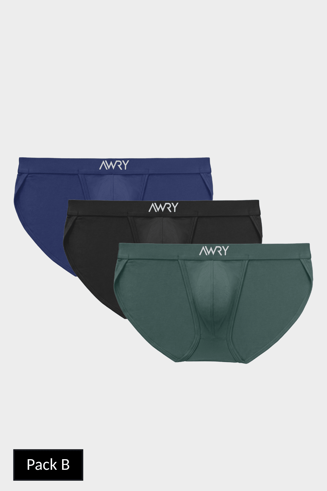 3 Pack ESSENTIAL Tanga Briefs - AWRY