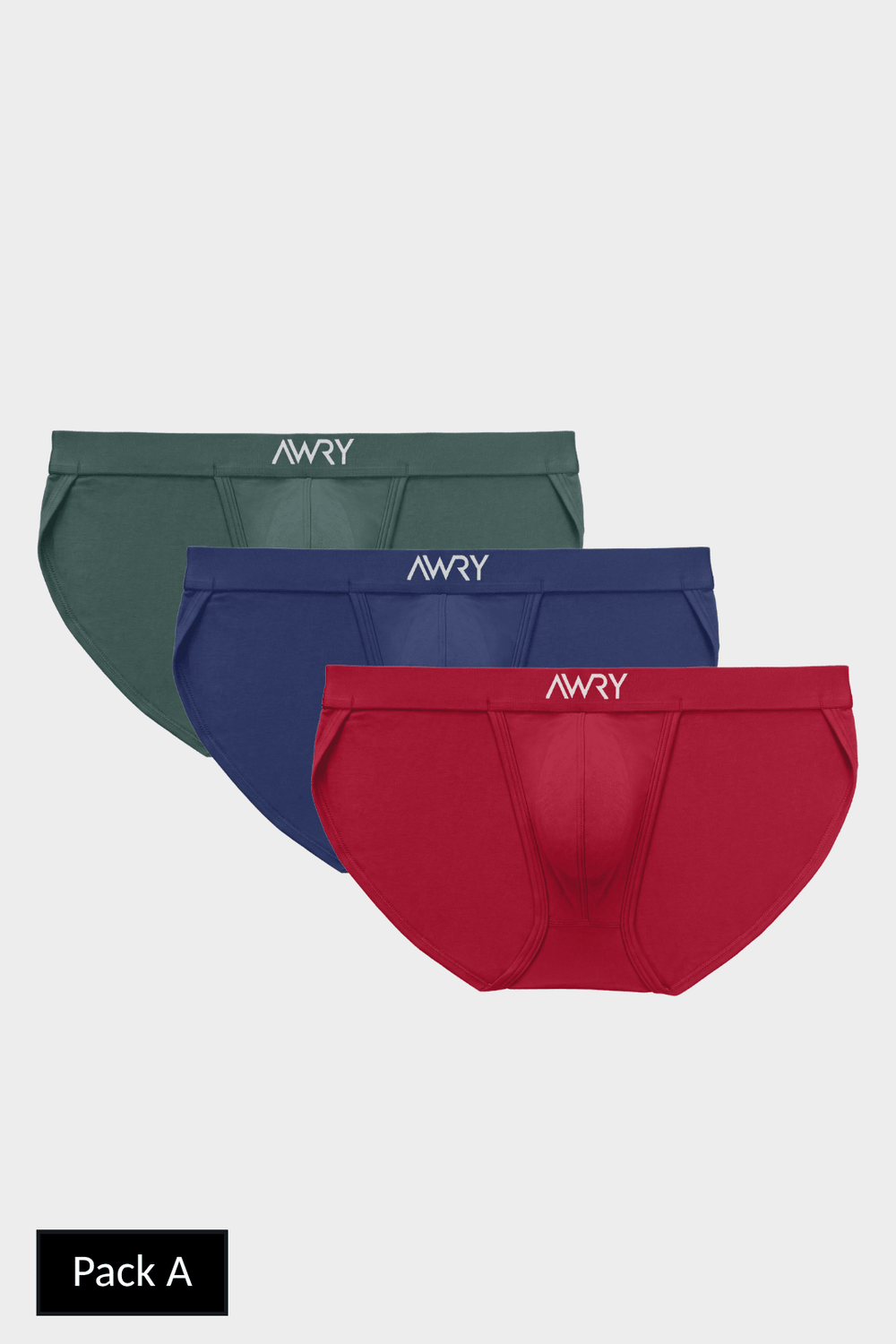 3 Pack ESSENTIAL Tanga Briefs - AWRY