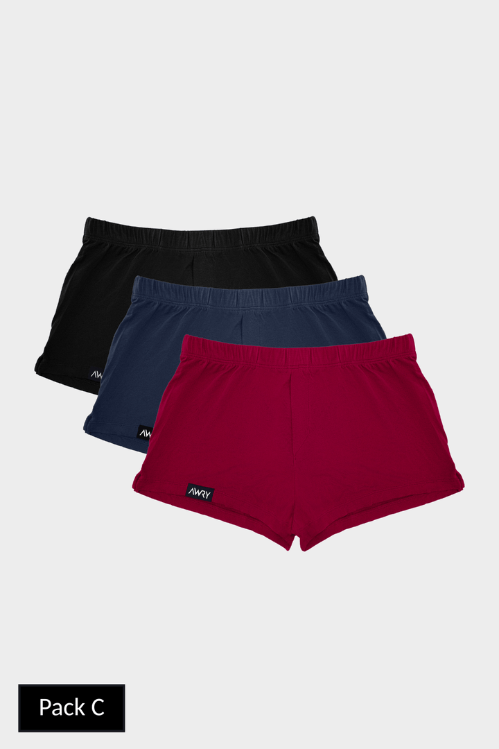 3 Pack FUSION Jock Boxers - AWRY