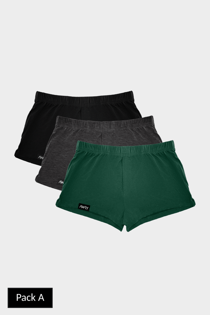 3 Pack FUSION Jock Boxers - AWRY