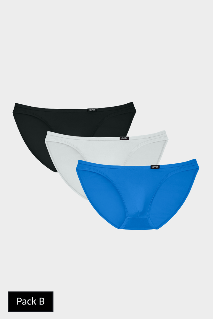 3 Pack GLIDE Briefs - AWRY