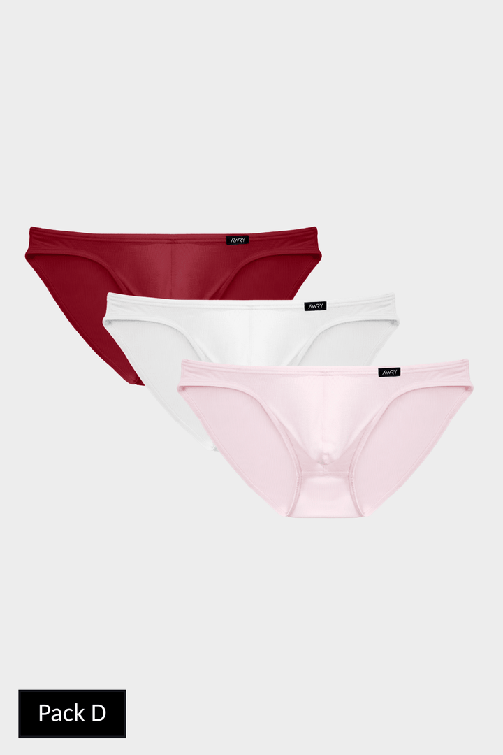 3 Pack LOUNGE Briefs V2 - AWRY
