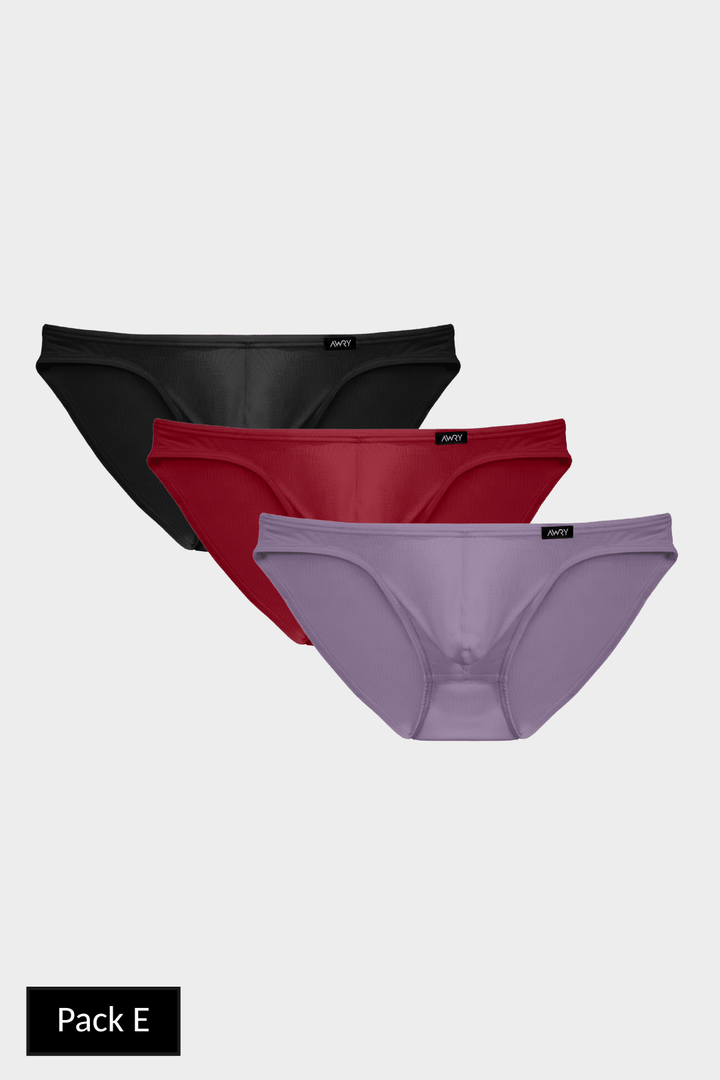 3 Pack LOUNGE Briefs V2 - AWRY