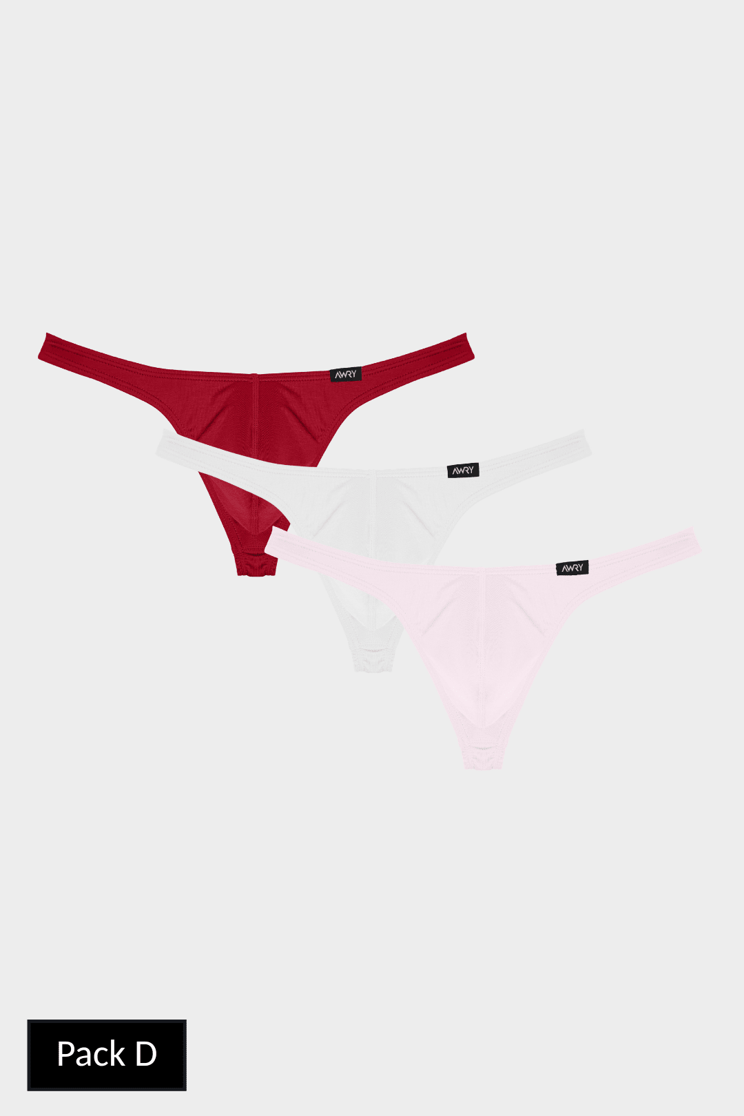 3 Pack LOUNGE Thong - AWRY
