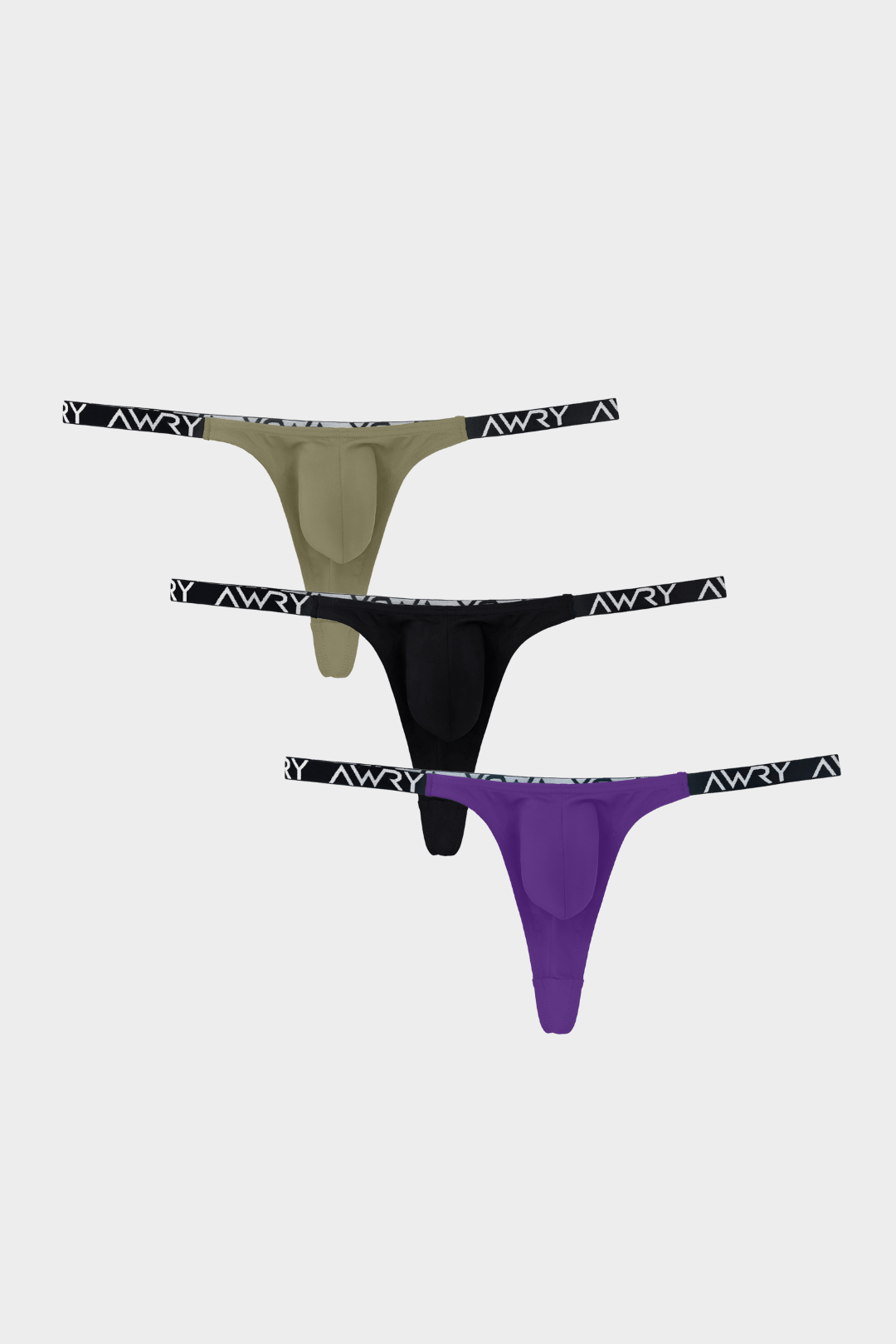 3 Pack MODERN Logo Thong - AWRY